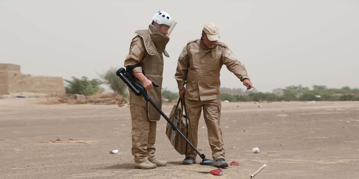 البرنامج الوطني للألغام يكشف توسع حقول الألغام التي زرعتها المليشيا الحوثية