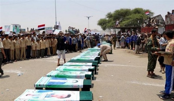 اكثر من 200 جثة للمليشيات تصل صنعاء وذمار..: مليشيا الحوثي تسحب عناصرها من النقاط الأمنية بصنعاء إلى "جبهة نهم"