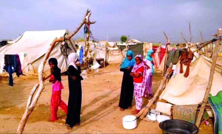 نازحات اليمن.. الهروب من نار الحرب إلى جحيم المخيمات